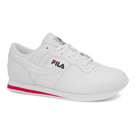 fila white shoes women|fila running shoes women white.